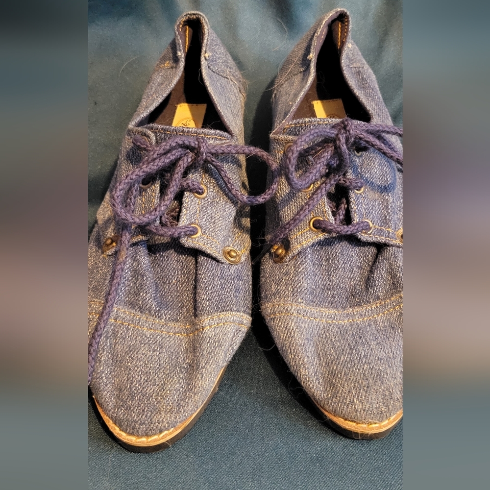 Vibtage Denim sz8 shoes